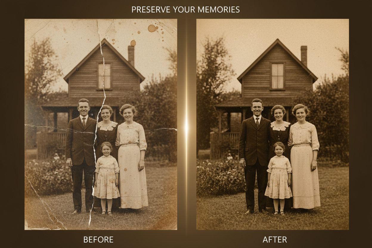 photo restoration